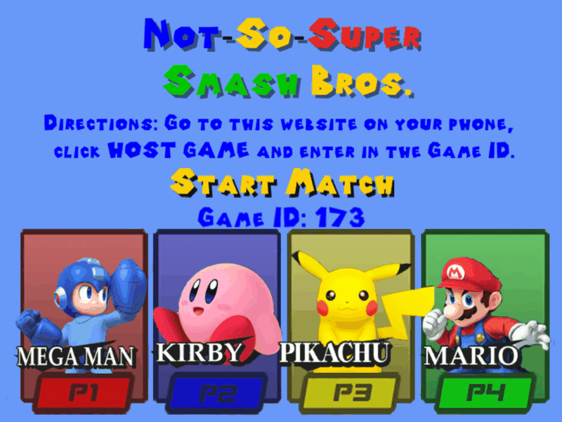 Not So Super Smash Bros. gameplay screenshot